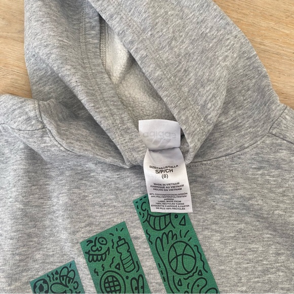 Two Adidas Sweatshirts Boys 7-8 - U10 - Picture 8 of 11